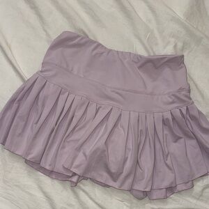 Baby Pink Pleated Skirt